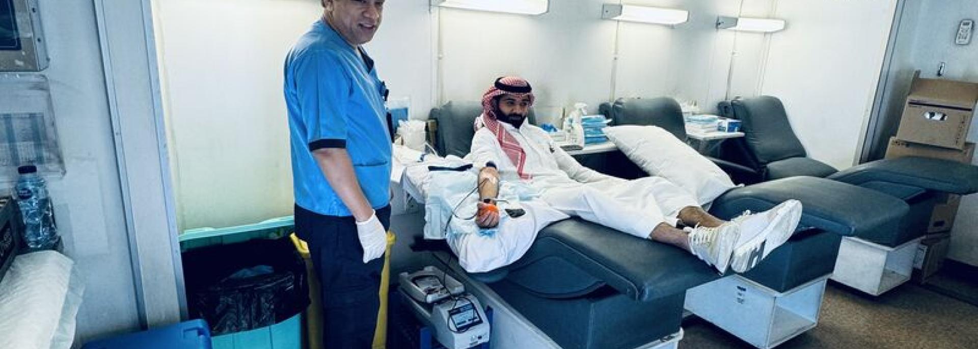 التبرع بالدم حياة