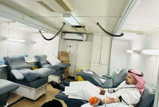 التبرع بالدم حياة