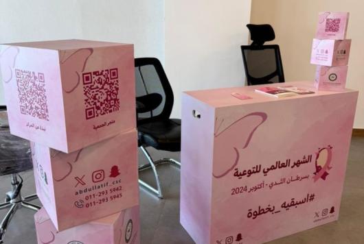 الحملة التوعوية و الكشف المبكر لسرطان الثدي