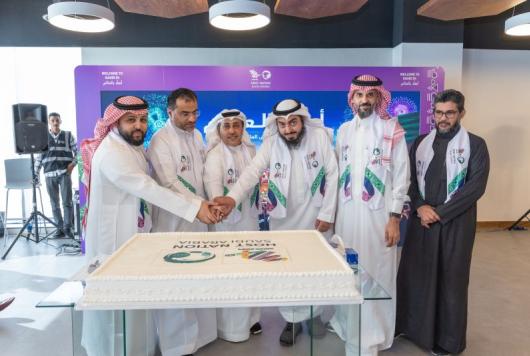 احتفالاً بفوز المملكة باستضافة كأس العالم 2034