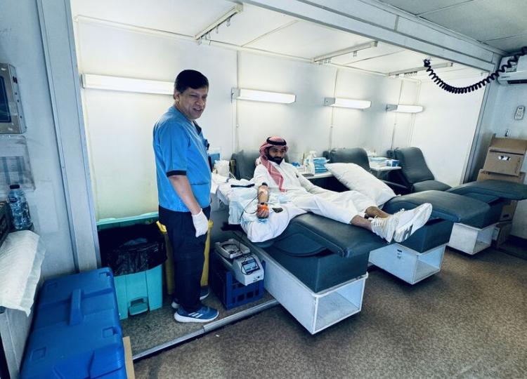 التبرع بالدم حياة